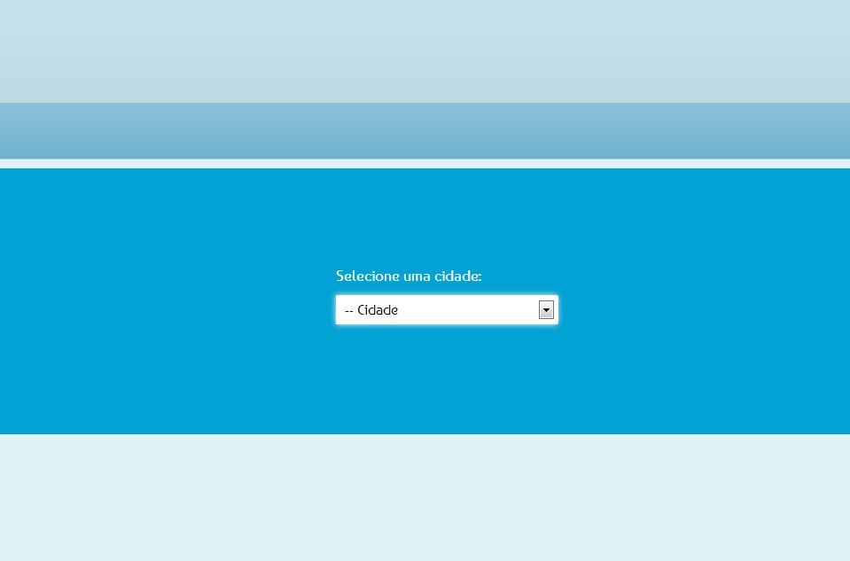 Site - Selecionar Cidade