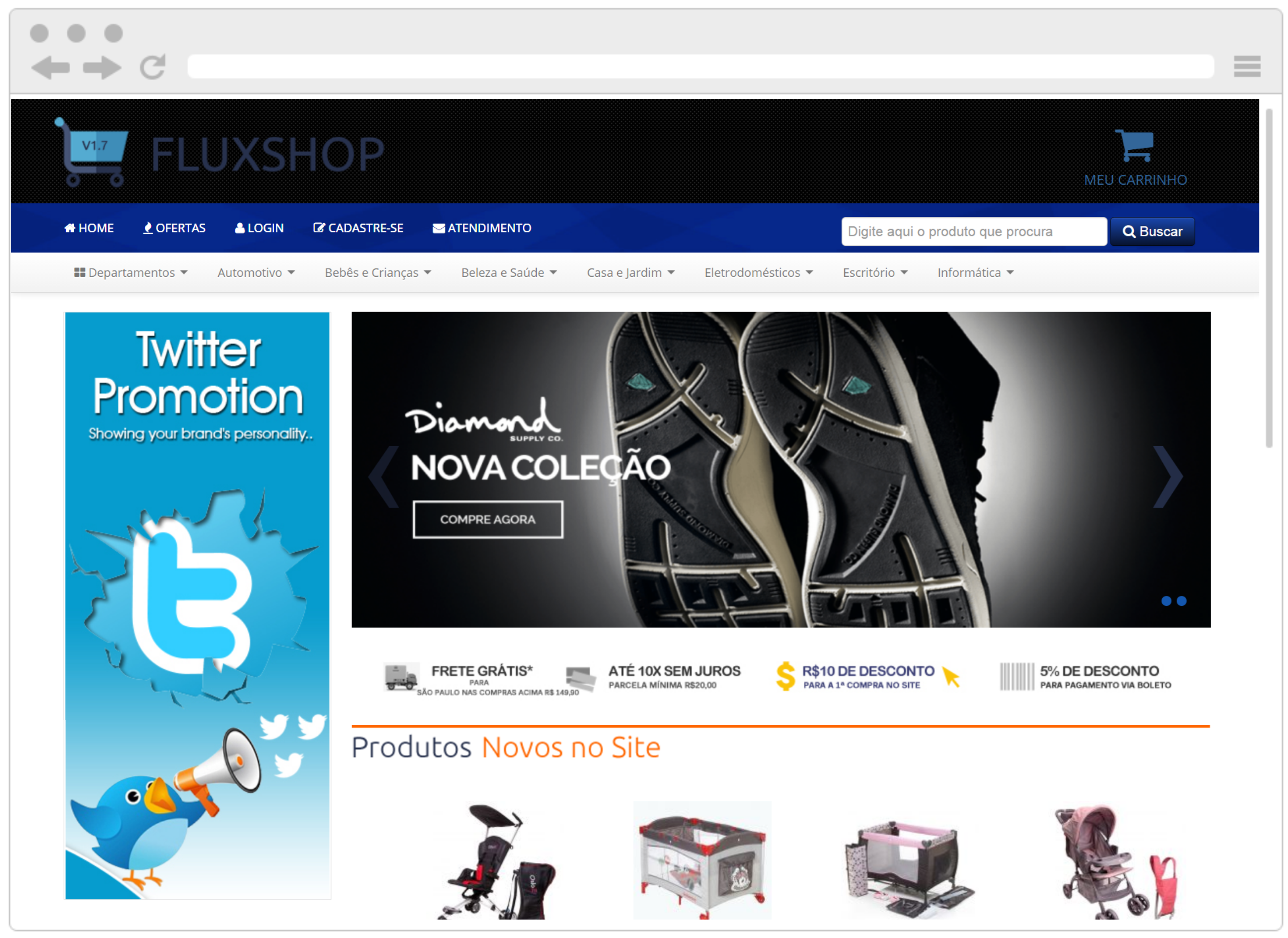 Loja Virtual PHP Cielo