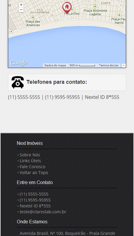 Responsivo footer