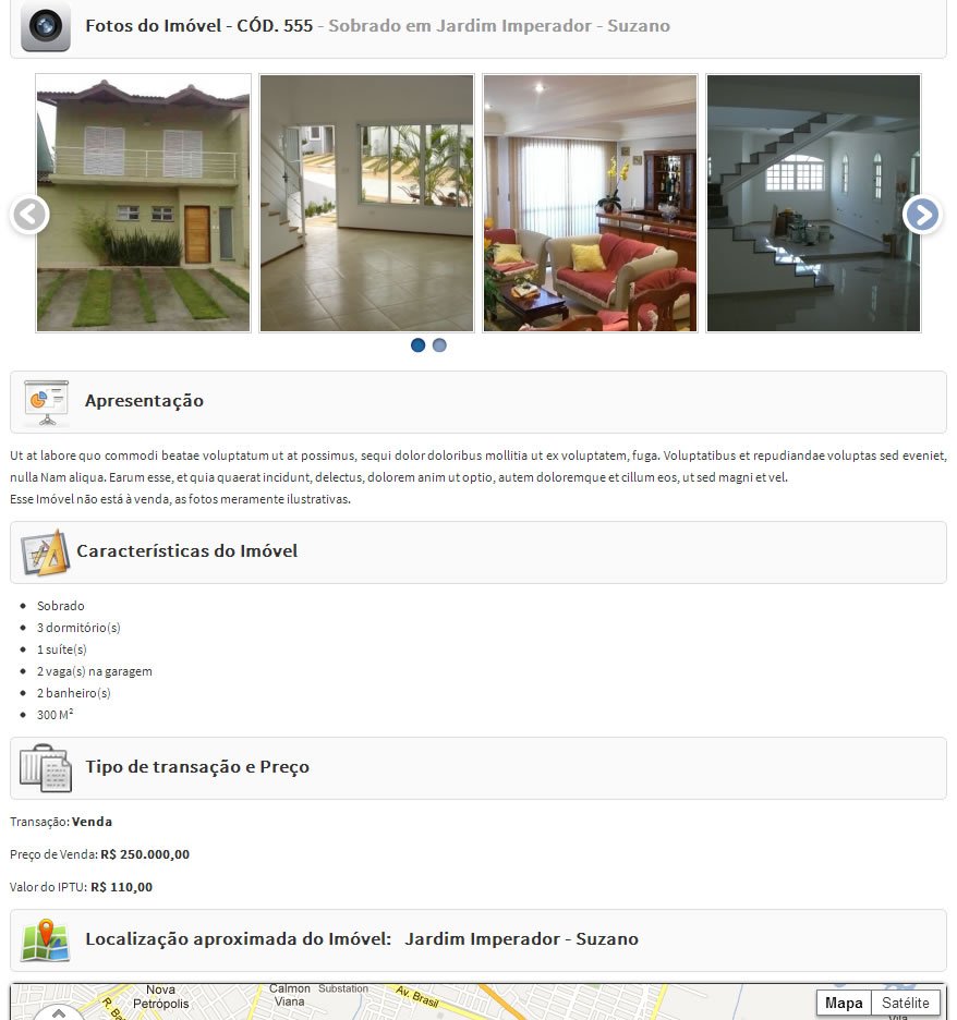 Detalhes do imóvel