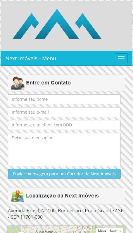 Responsivo contato