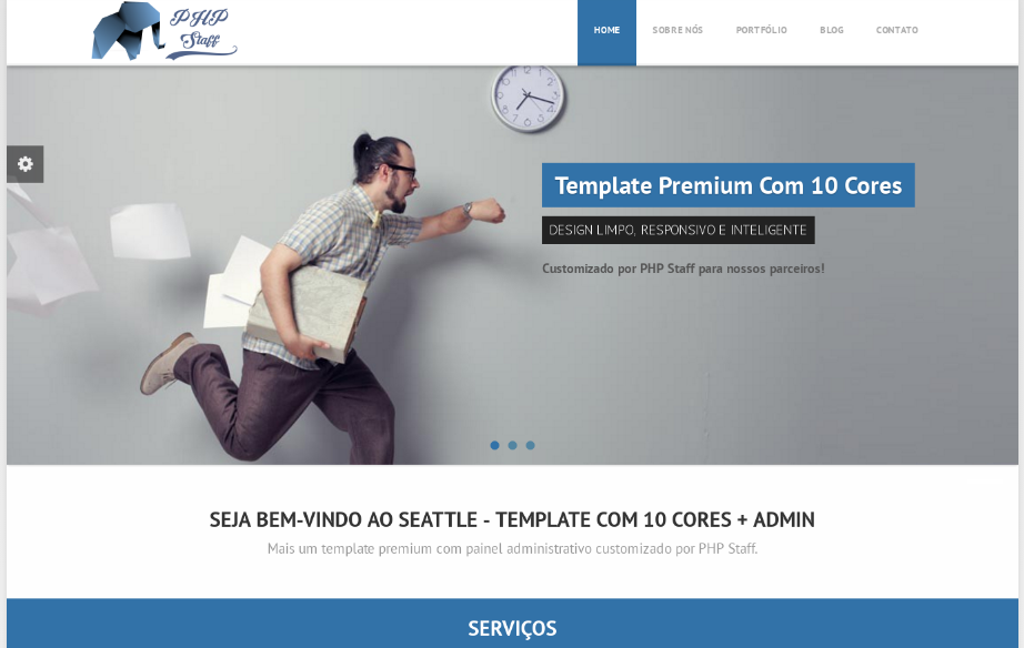 Seattle Site + Blog + Admin