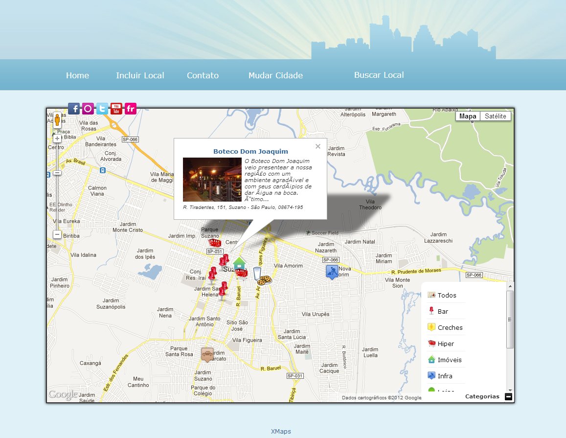 Site - Exibindo Local