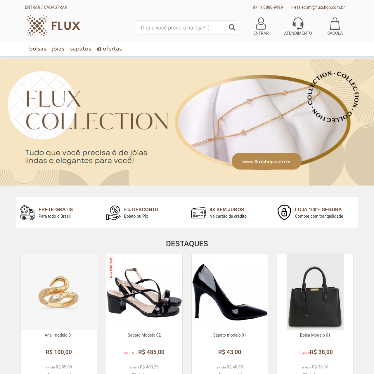 Flux Shop V4  PIX + NFE