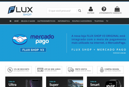 Flux Shop V3 Mercado Pago