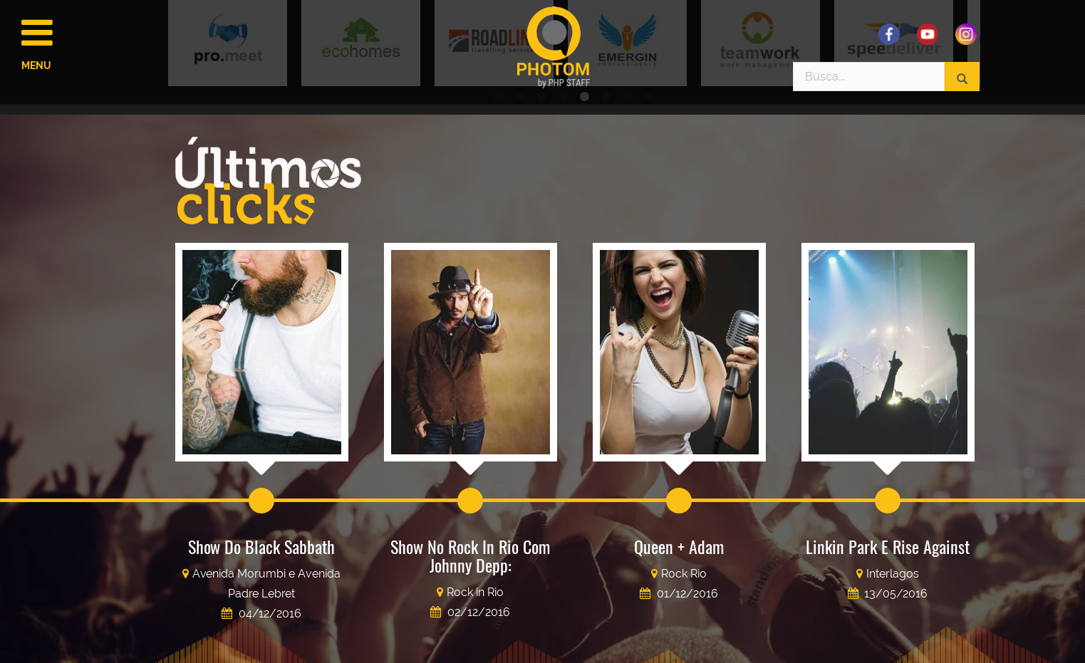 PHOTOM - Galeria de Fotos e Eventos